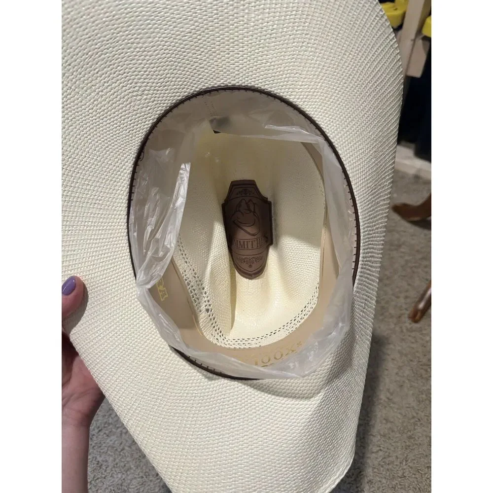 Summit Hats Bangora 100x Cowboy Hat Unworn BRAND NEW size 7 1/8 - Picture 7 of 10